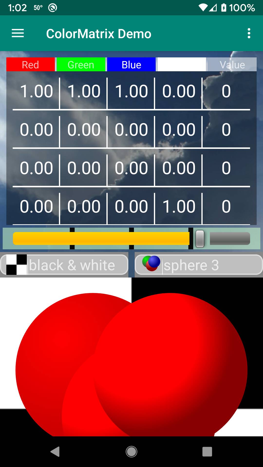 GitHub - landenlabs/all-colormatrix: Demonstrate Android colorMatrix ...